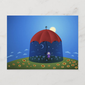 When the Night Comes Postcard