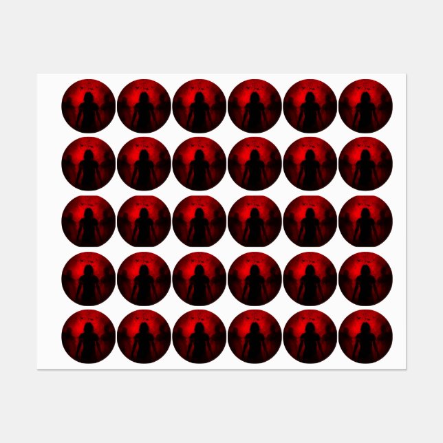 When the Night Screams in Red (Sheet)