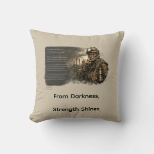 When the Pits Fell Silent Cushion
