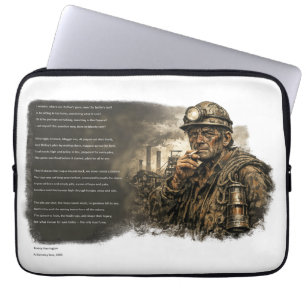 When the Pits Fell Silent Laptop Sleeve