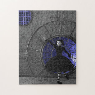 When The Rain Comes Gothic Art Puzzle