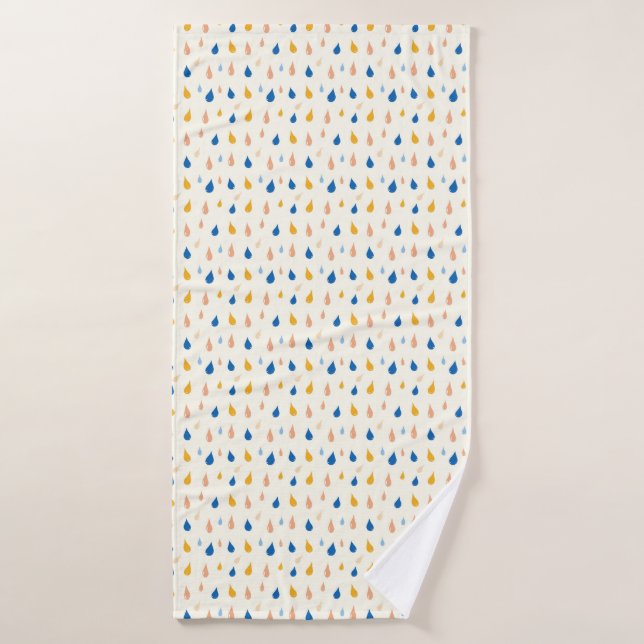 When the Rain Looks This Pretty Bath Towel Set (Bath Towel)