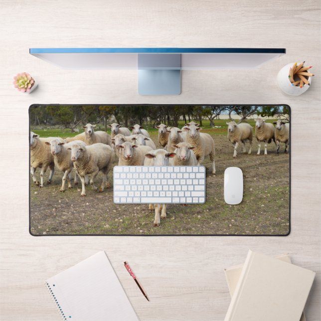 When The Sheep Come Marching, Desk Mat (Office 1)