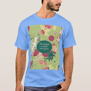 When the student is ready the teacher appears Lao T-Shirt