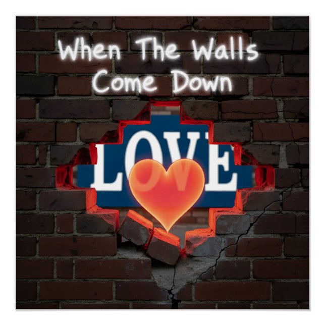 When The Walls Come Down Poster (Front)