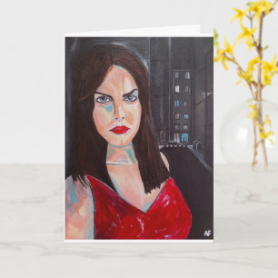 When the World Forgot my Name Painting Alfred Fox Card