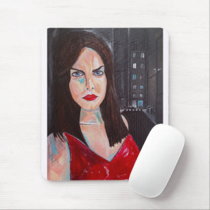 When the World Forgot my Name Painting Alfred Fox Mouse Mat