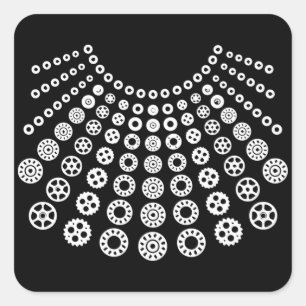 When There Are Nine 9 Notorious RBG Ruth Square Sticker