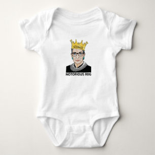 When there are nine - Notorious RBG Baby Bodysuit