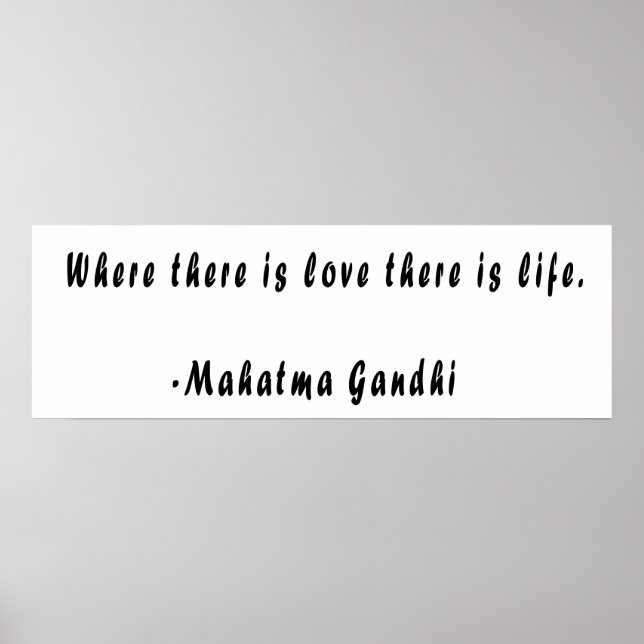 When there is love poster (Front)