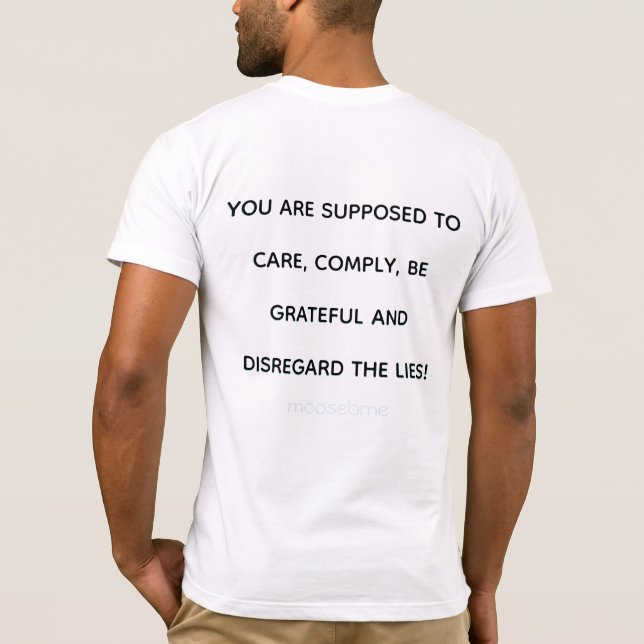 When they... T-Shirt (Back)