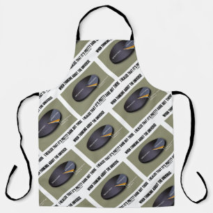 When Thinking Universe Realise It's Dark Out There Apron