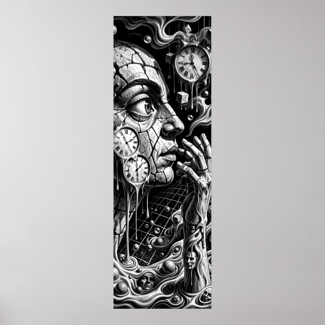 When Time Reshapes the Human Soul Poster (Front)