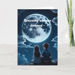 WHEN WE DREAMED ANNIVERSARY CARD