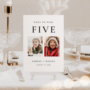 When We Were Age Table Number