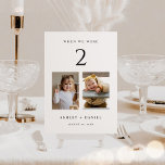 When We Were Age Table Number<br><div class="desc">When We Were Age Table Number with Photos!</div>
