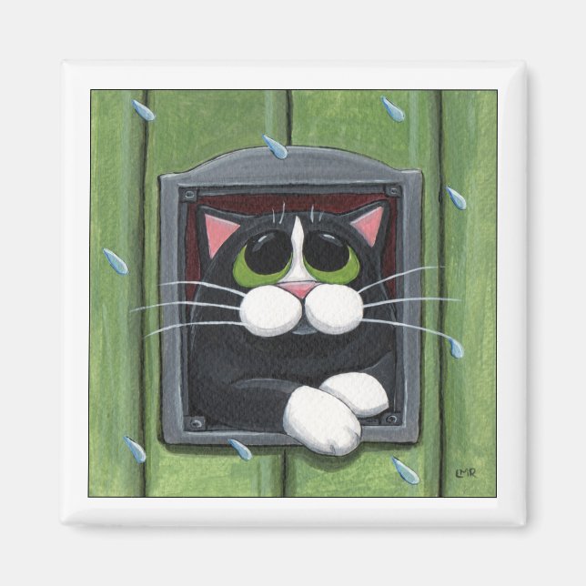 When Will It Stop? - Cat Magnet (Front)
