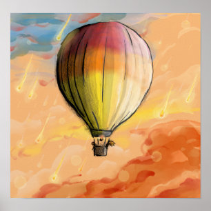 When will the sky stop poster