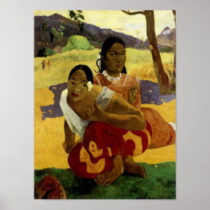When Will You Marry? by Paul Gauguin Poster