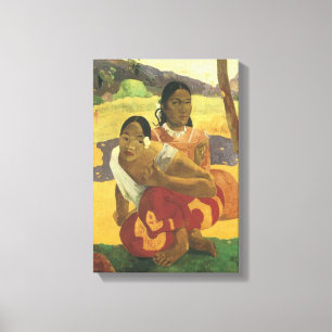 When Will You Marry? by Paul Gauguin, Vintage Art Canvas Print