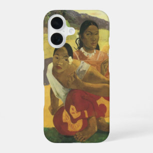 When Will You Marry? by Paul Gauguin, Vintage Art iPhone 16 Case