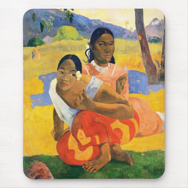 When Will You Marry? Paul Gauguin Mouse Mat (Front)