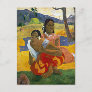 When Will You Marry?   Paul Gauguin   Postcard