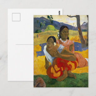 When Will You Marry? Paul Gauguin Postcard
