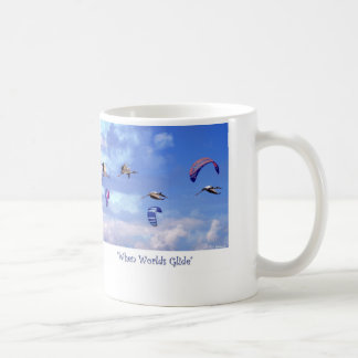 When Worlds Glide Coffee Mug