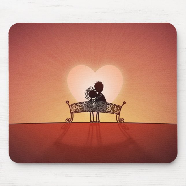When You Are In Love Mouse Mat (Front)