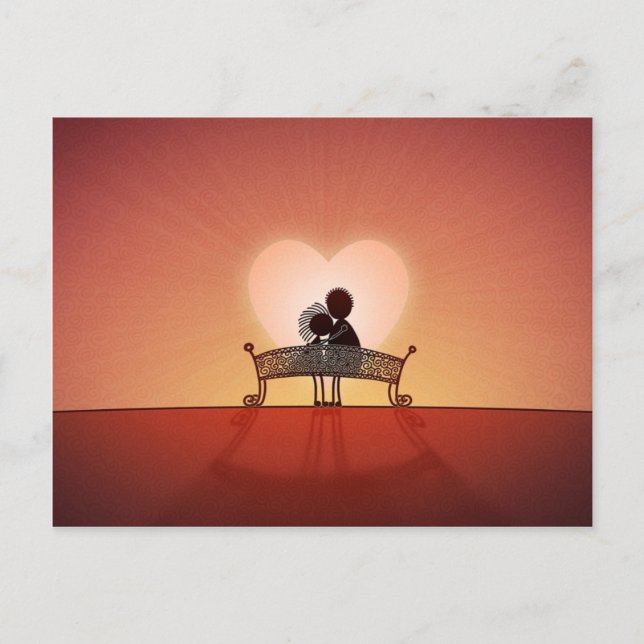 When You Are In Love Postcard (Front)