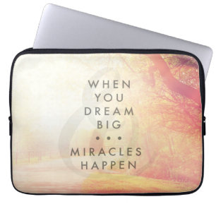 When You Dream Laptop Sleeve