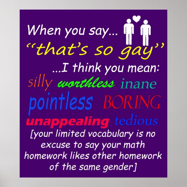 When You Say... Poster (Front)