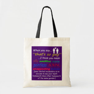 When You Say... Tote Bag