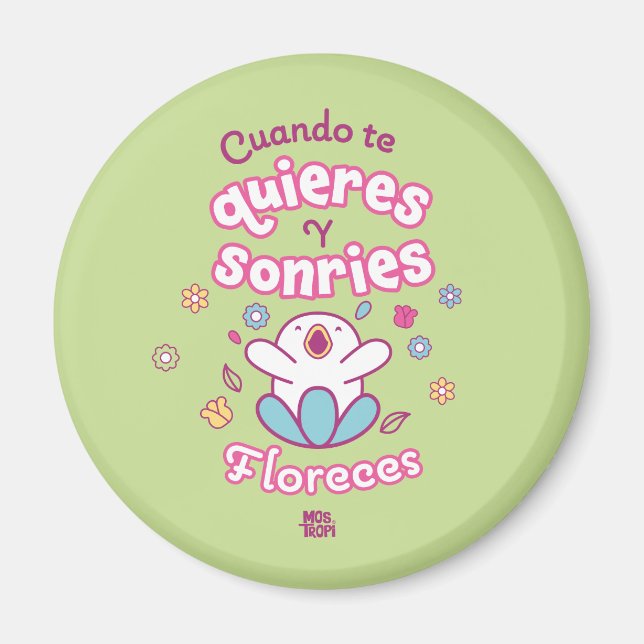 When you want to smile magnet (Front)