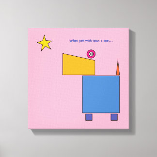 When you wish upon a star… by Michele Moses Canvas Print