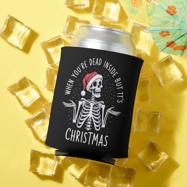 When You're Dead Inside But It's Christmas Season  Can Cooler (In Situ Summer)