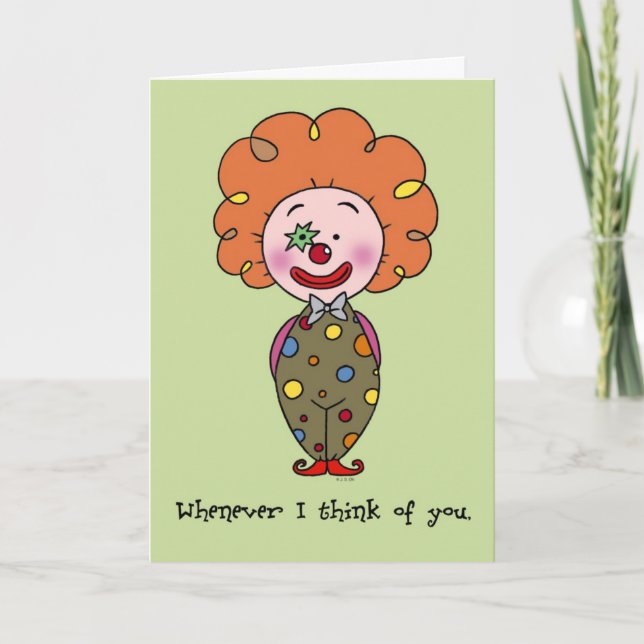 Whenever I think of you, Card (Front)