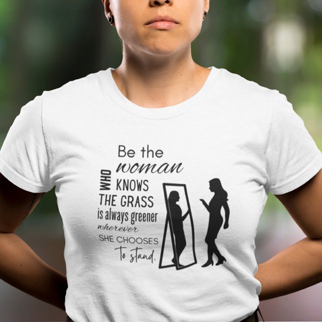 Where a Woman Stands Motivational Tee (Creator Uploaded)