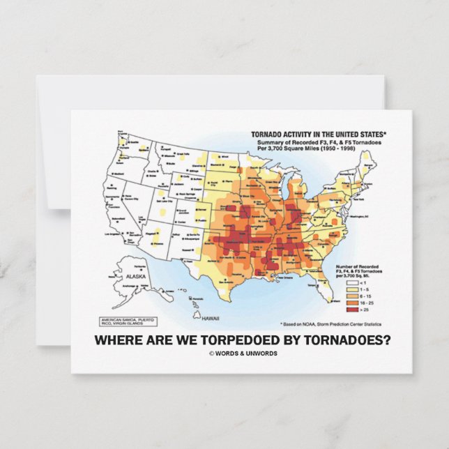 Where Are We Torpedoed By Tornadoes? (Front)