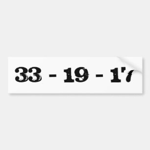 "Where are you going, where have you been" Bumper Sticker