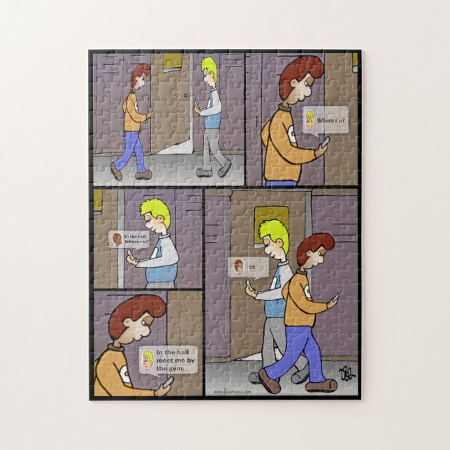 Where Are You Jigsaw Puzzle (Vertical)