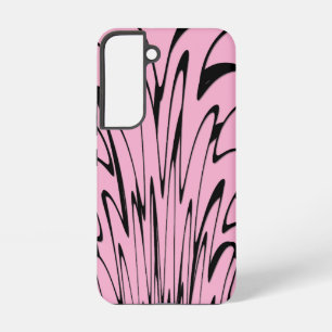 Where Art Meets Thought Black and Pink  Samsung Galaxy Case