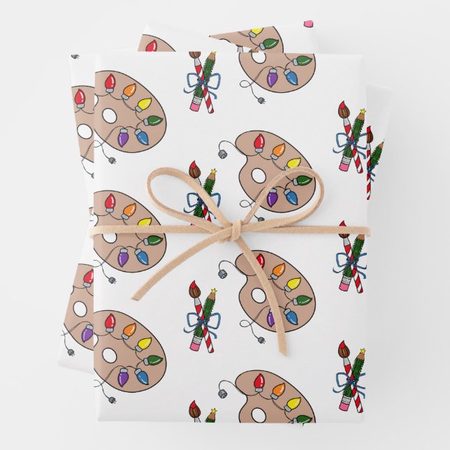 Where Art Thou, Christmas Wrapping Paper (In situ)