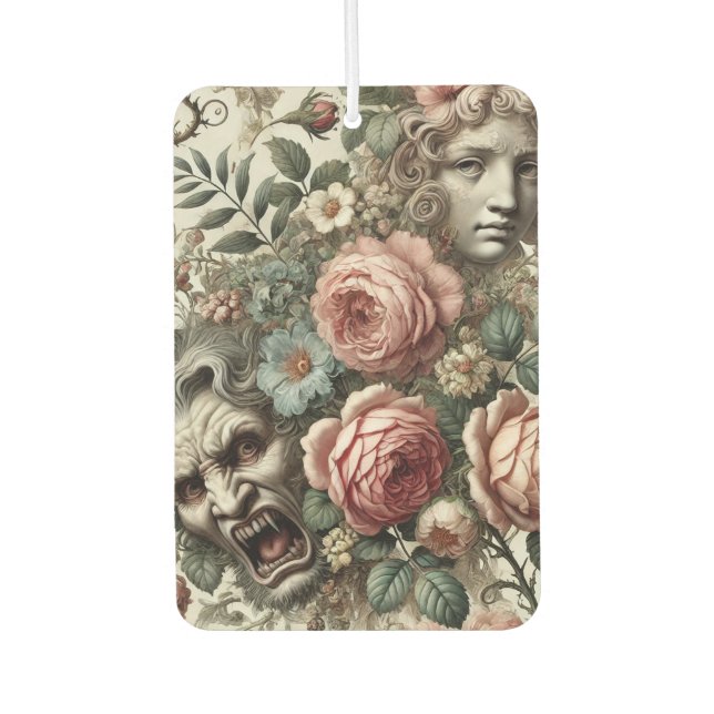 Where Baroque Fangs Find Homes – Gothic Victorian Car Air Freshener (Front)