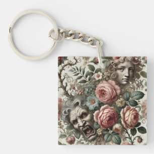 Where Baroque Fangs Find Homes – Gothic Victorian Key Ring