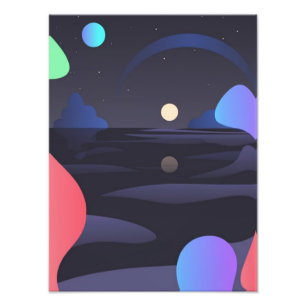 Where Constellations Embrace the Milky Way Photo Print