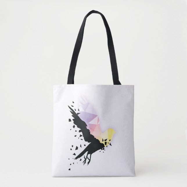 “Where darkness ends, hope begins.” Tote Bag (Front)
