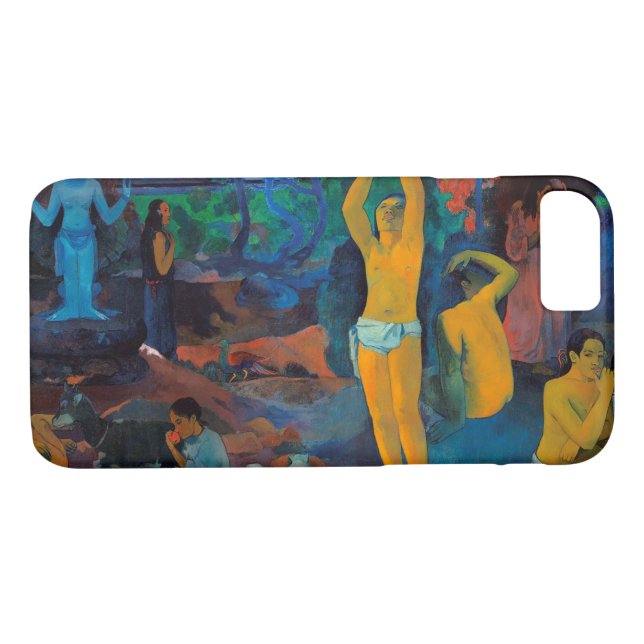 Where Do We Come From?, Gauguin Case-Mate iPhone Case (Back (Horizontal))