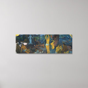 'Where Do We Come From?' - Paul Gauguin Canvas Print